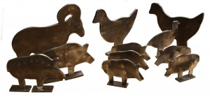 CNC Profile Cutting - Farm animals
